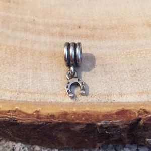 Pandora Jewelry - Pandora Retired Horseshoe Dangle Charm Pandora Jewelry - Pandora Retired Horseshoe Dangle Charm
